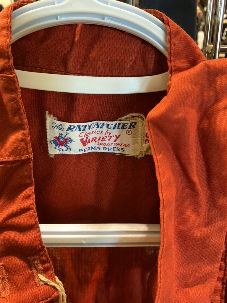 Shirt The Ratcatcher Size 36 Burnt Orange