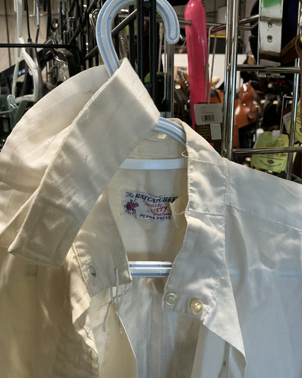Shirt The Ratcatcher White Size 34 Stains - See Pics