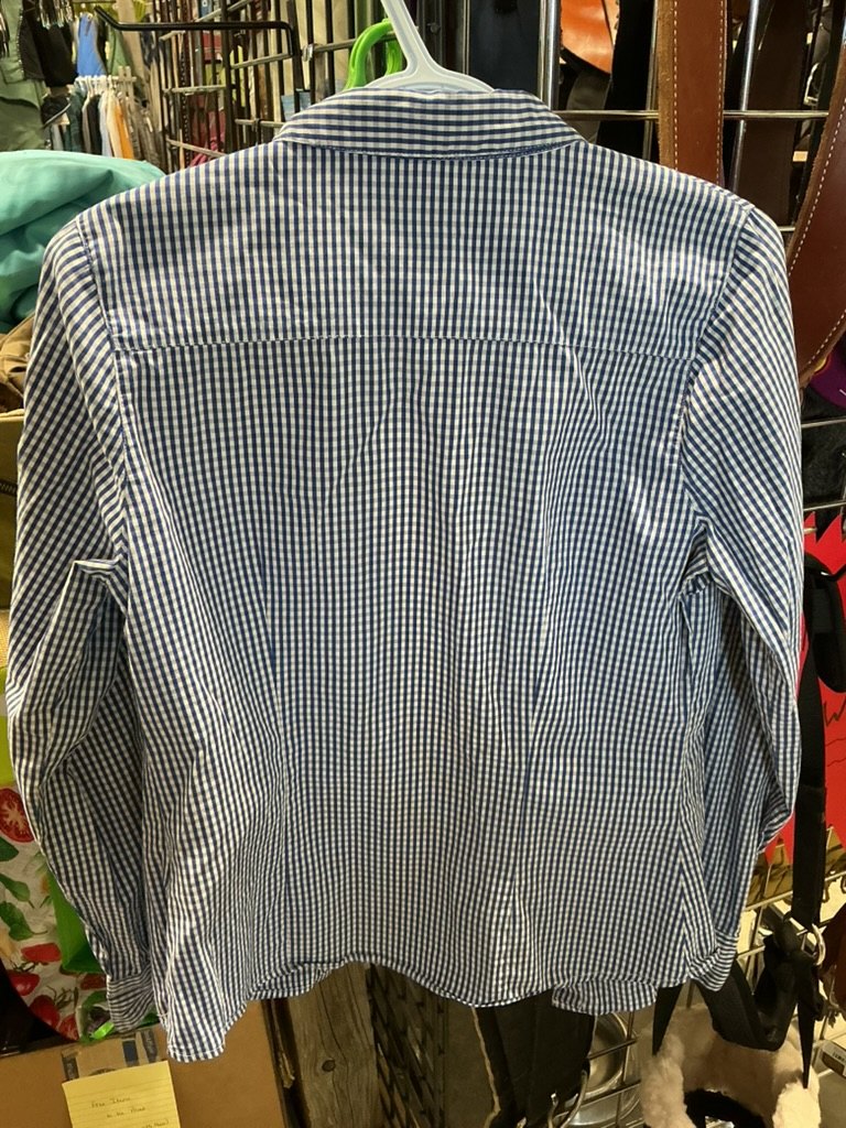 Shirt Twik Size Large blue/white check