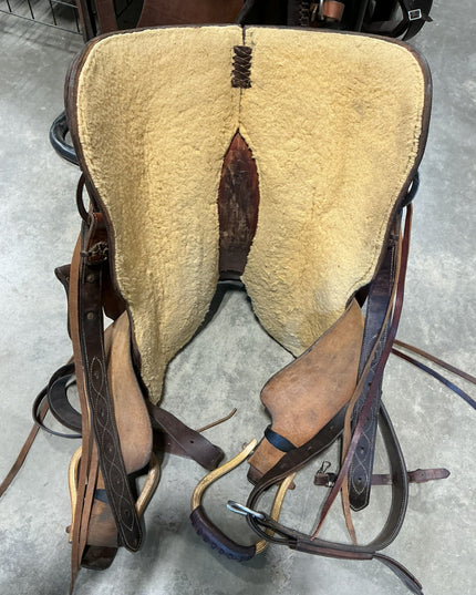 Western Saddle RooHide S16.5" G7"