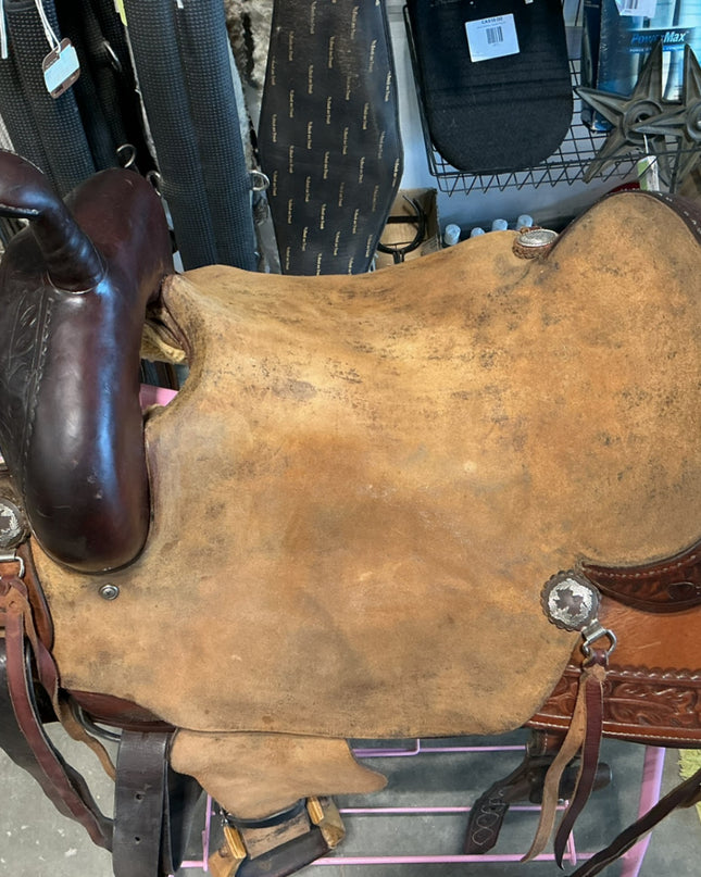 Western Saddle RooHide S16.5" G7"
