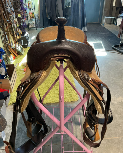 Western Saddle RooHide S16.5" G7"
