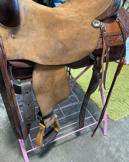 Western Saddle RooHide S16.5" G7"