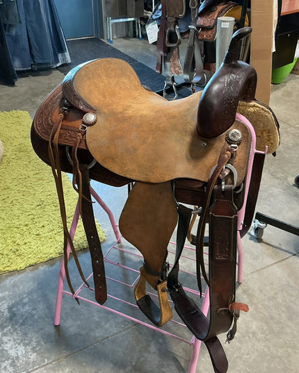 Western Saddle RooHide S16.5" G7"