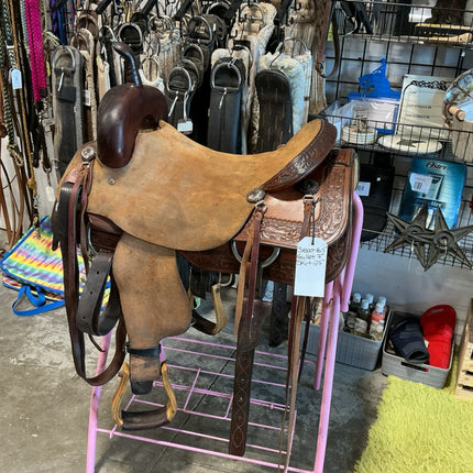 Western Saddle RooHide S16.5" G7"