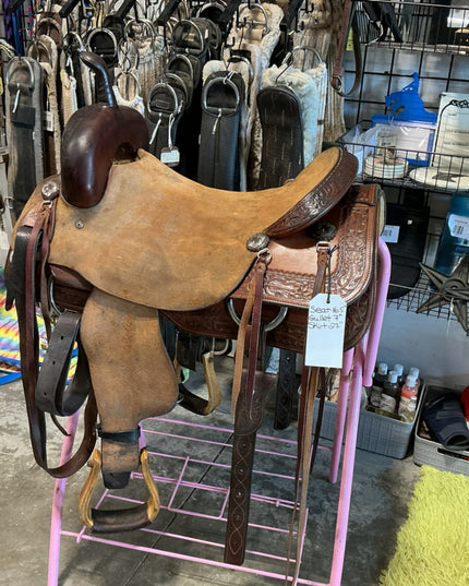 Western Saddle RooHide S16.5" G7"
