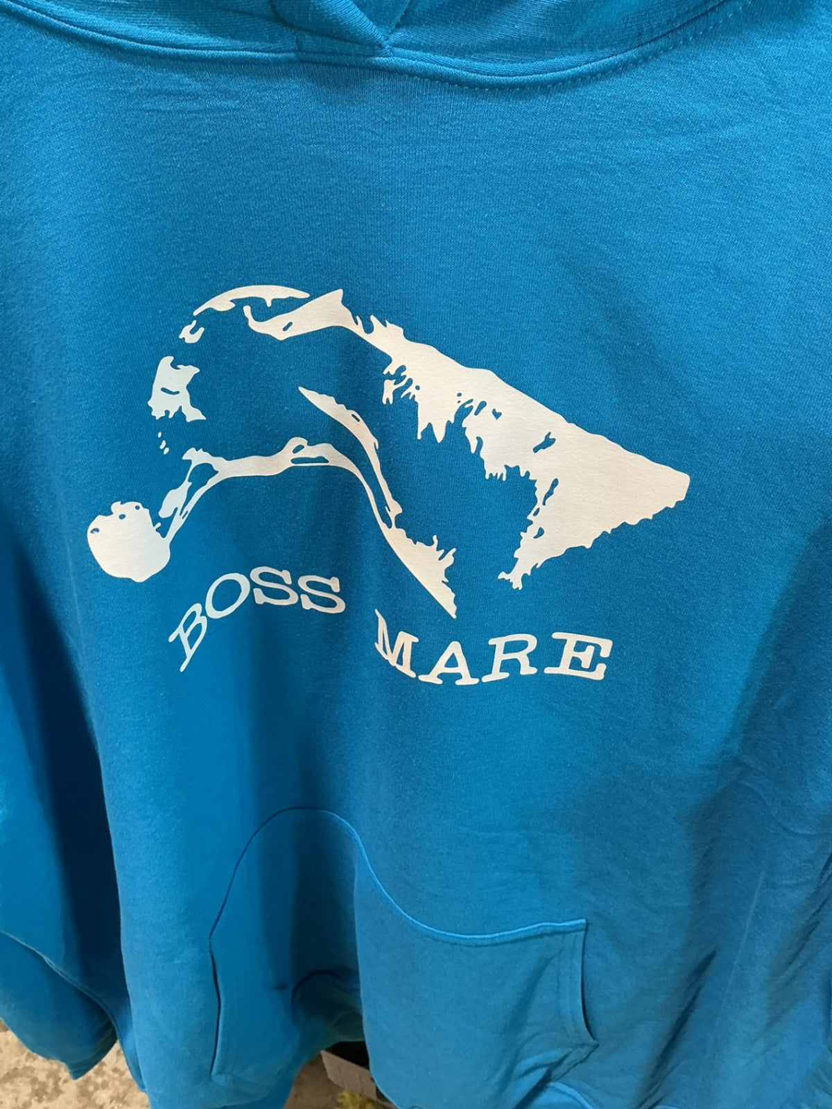 Hoodie Boss Mare Blue Size XL