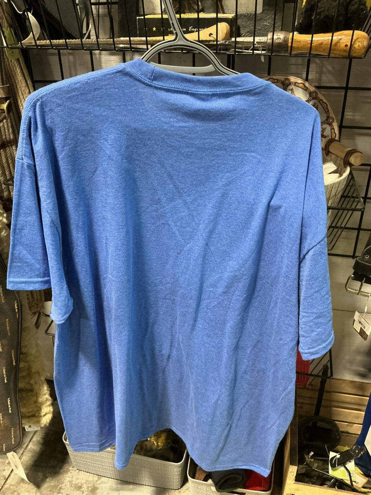 T-Shirt Papa Blue Size XL