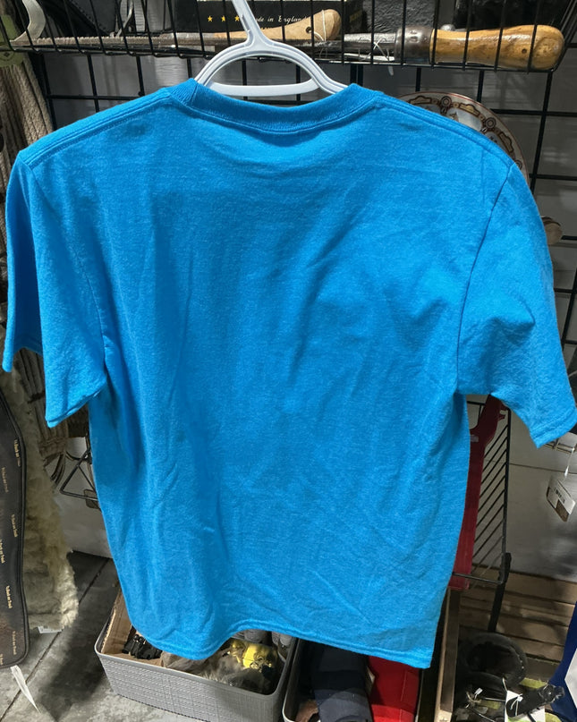 T-Shirt Salty Heifer Blue Size Small