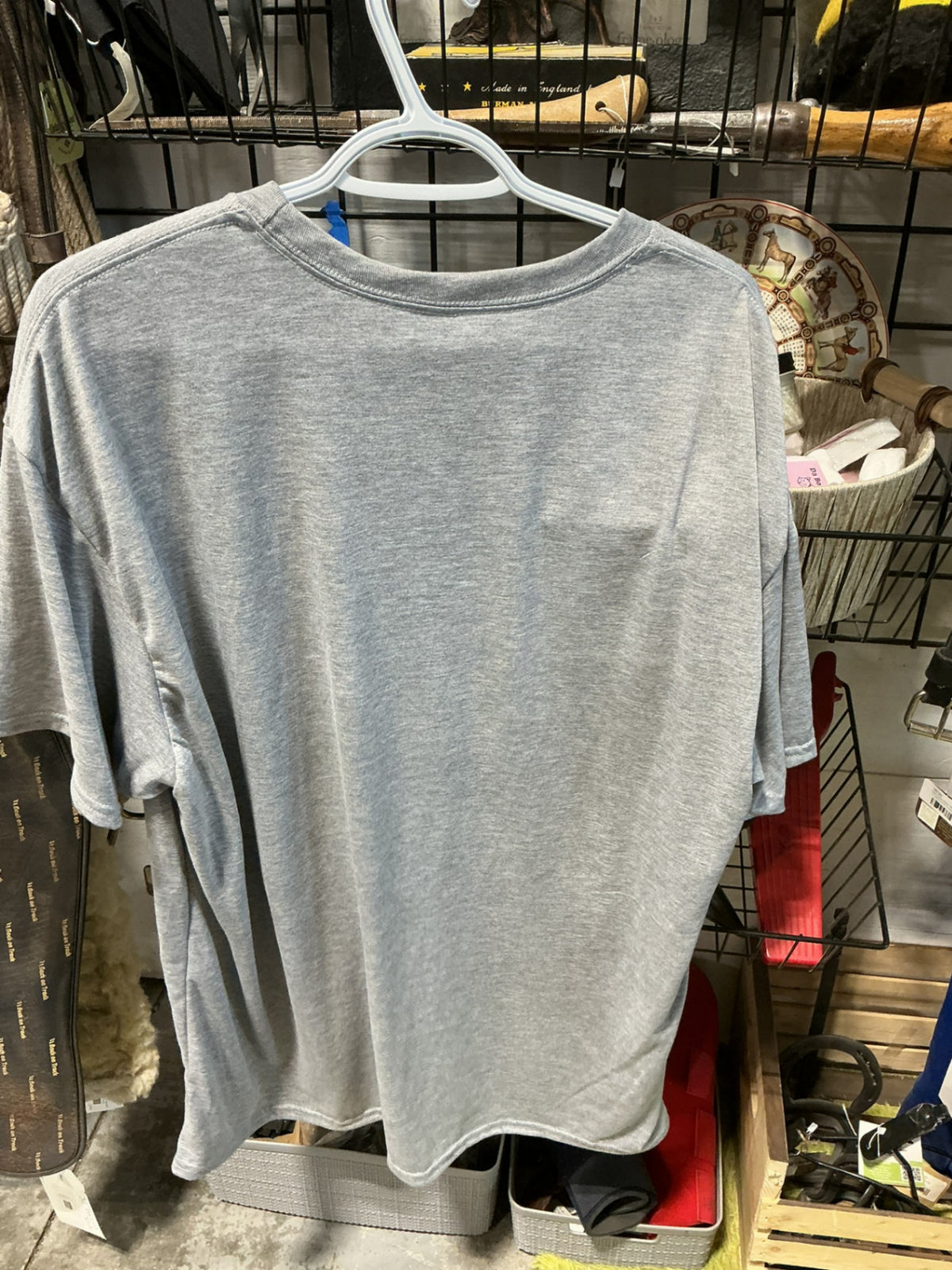 T-Shirt Cowgirl Grey Size 2XL