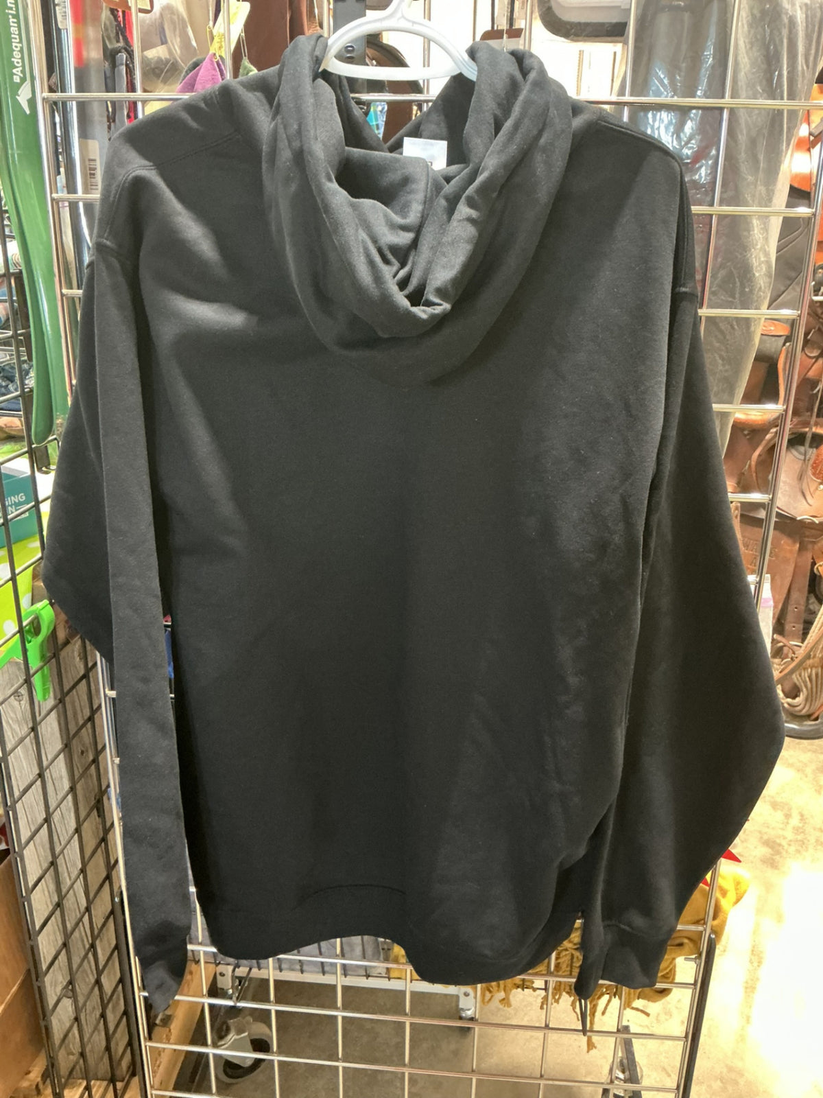 Hoodie Salty Heifer Size Large Black