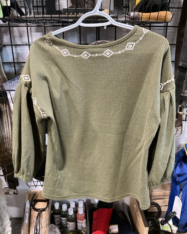 Shirt Womens Cruel Size Small Khaki 