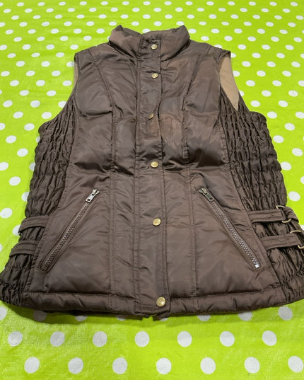 Vest Goode Rider Size Medium Brown