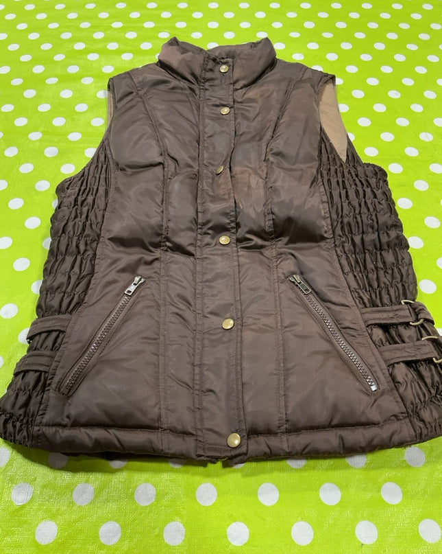 Vest Goode Rider Size Medium Brown