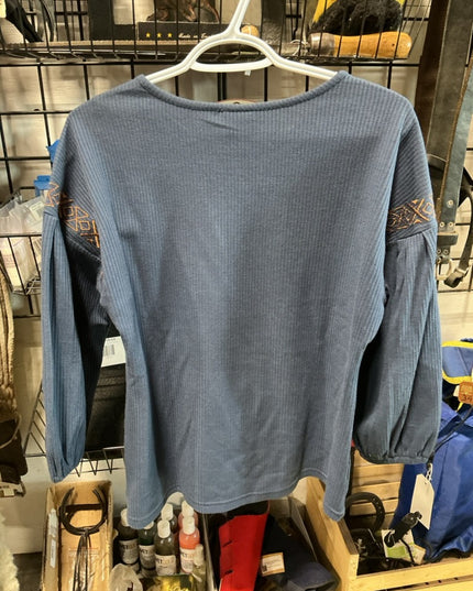 Shirt Womens Cruel Size Small Blue