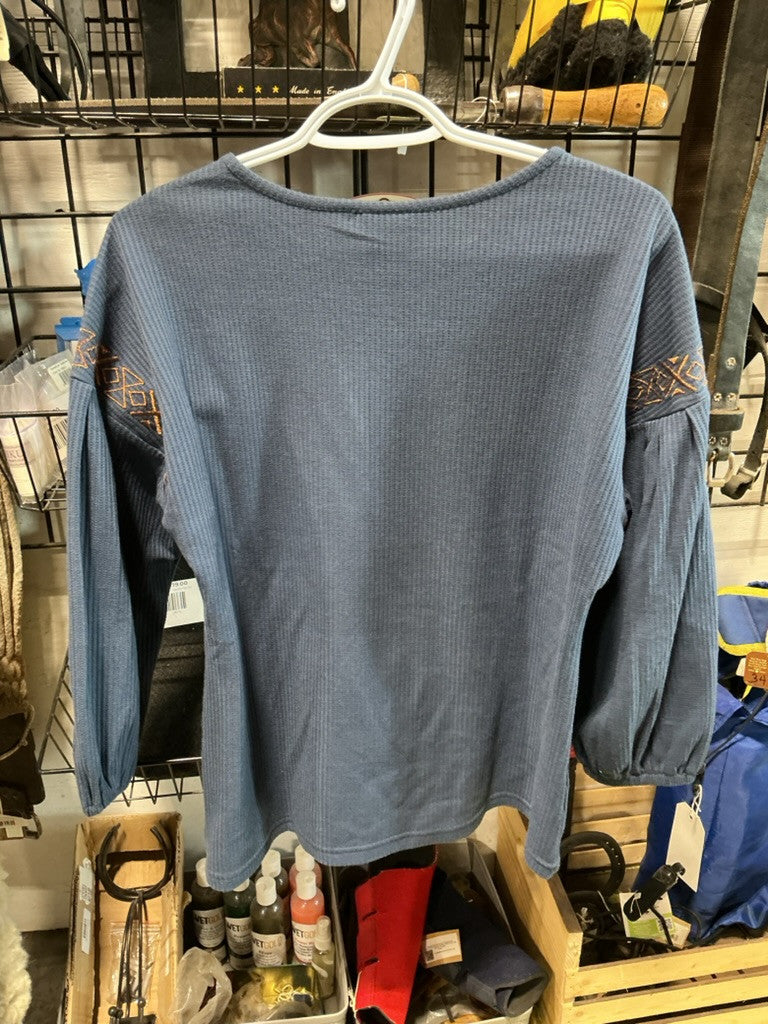 Shirt Womens Cruel Size Small Blue