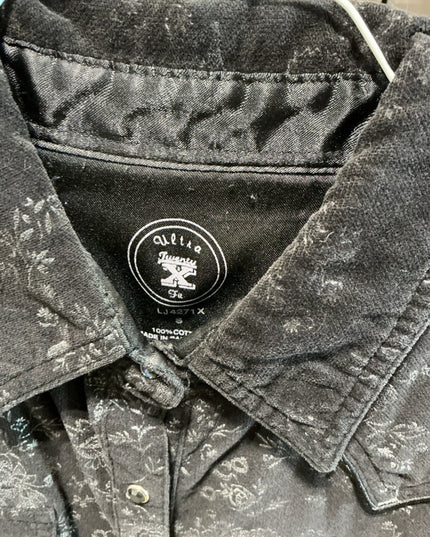 Shirt Ladies Ultra Twenty X Size Small Black Pattern