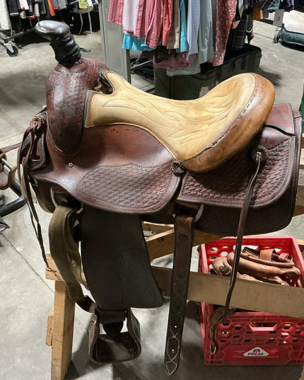 Western Rope Saddle S16" G6.5"