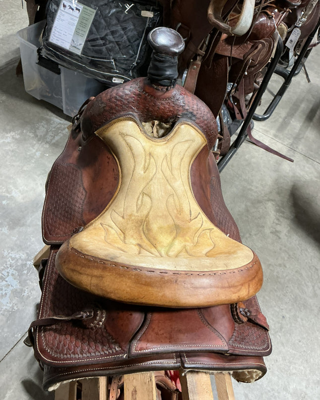 Western Rope Saddle S16" G6.5"