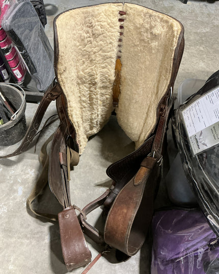 Western Rope Saddle S16" G6.5"