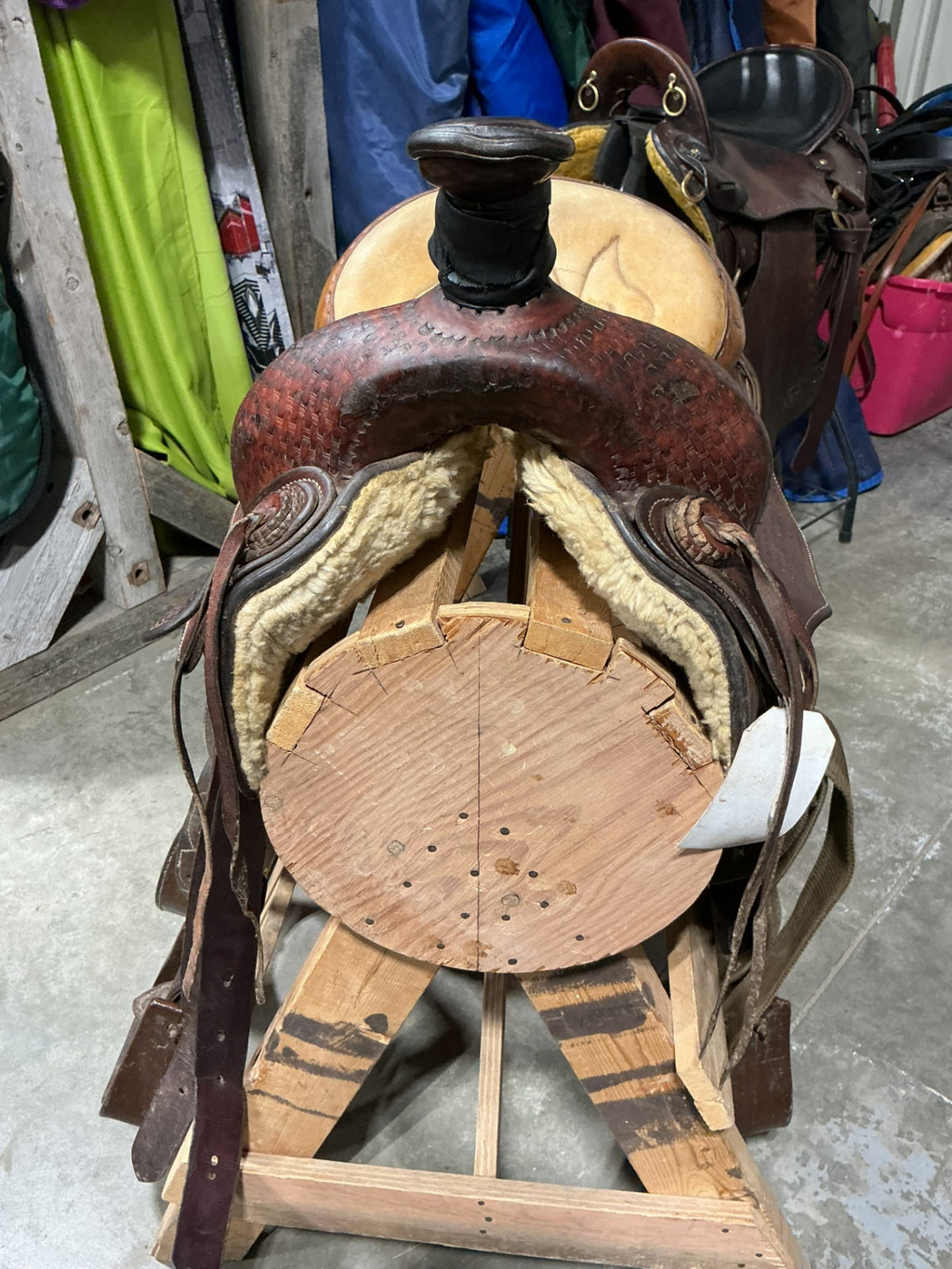 Western Rope Saddle S16" G6.5"