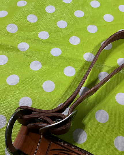Breast Collar Western Brown Leather