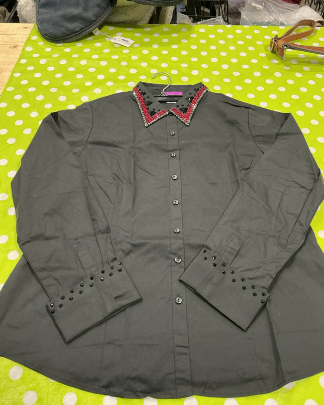 Shirt. Western Show Black. Brand New 