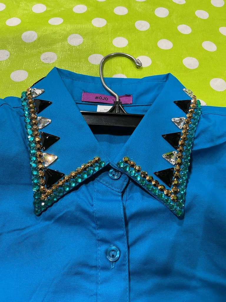 Shirt Western Show Turquise Brand New