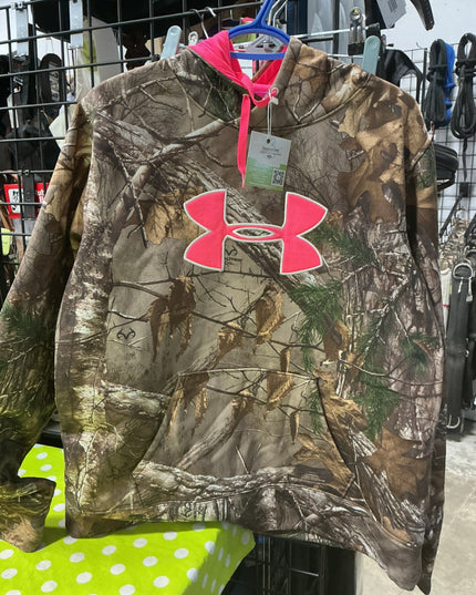 Hoody Womens Under Armour Camo Size XL