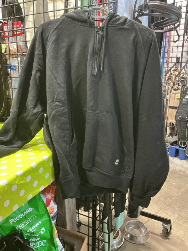 Hoodie – Berne, Black Lined, Large | Used, Very Good