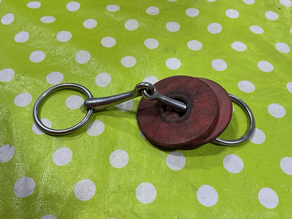Bit O-Ring Snaffle with Bit Guards