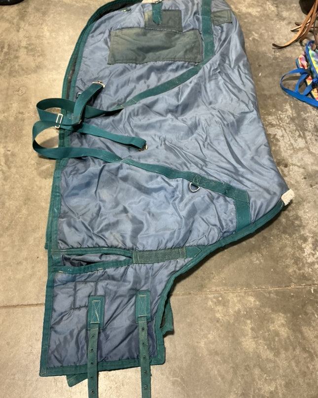 Blanket Winter Blue 70" Patched (see pics)