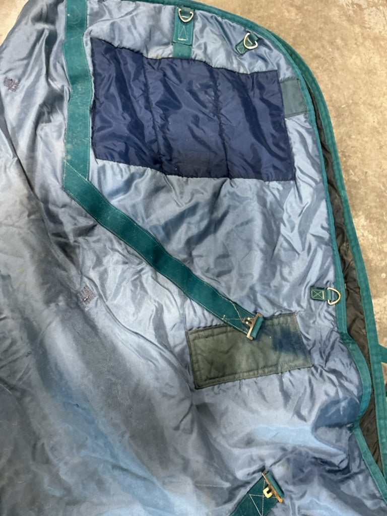 Winter Blanket Blue 70" Patched (see pics)