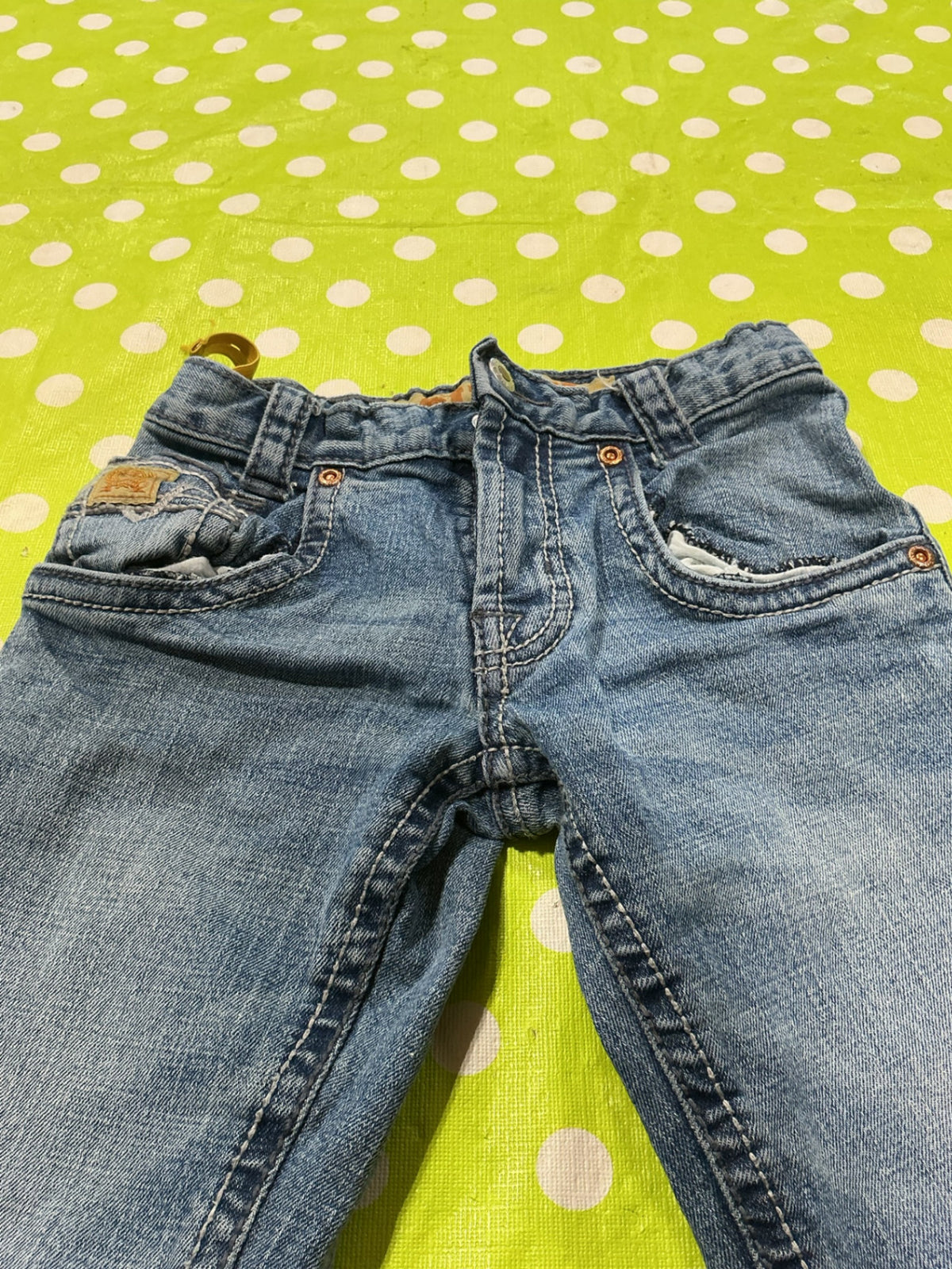 Jeans Cinch Size 7 Slim Adjustable Waist