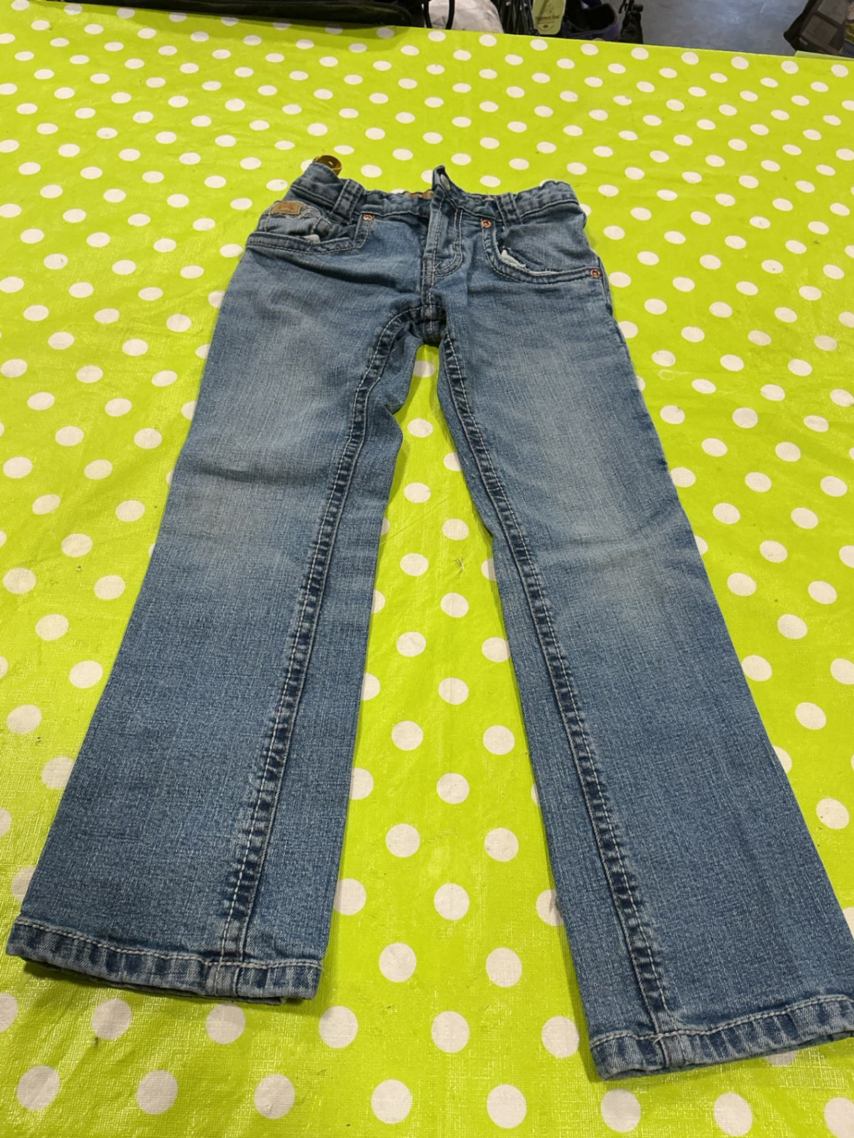 Jeans Cinch Size 7 Slim Adjustable Waist