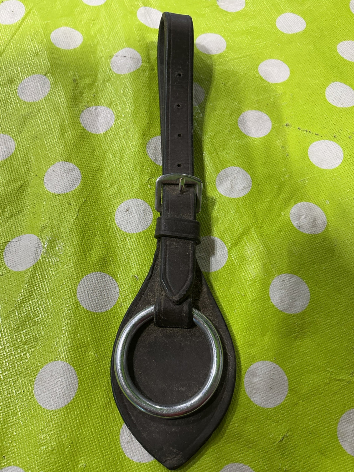 Girth Loop. Leather
