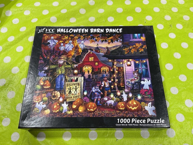 Puzzle. Halloween Barn Dance
