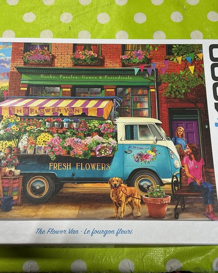 Puzzle  The Flower Van