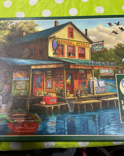 Puzzle. Bob's Beer & Bait