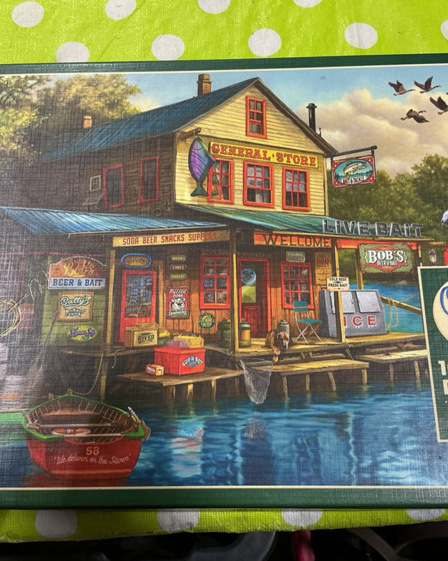 Puzzle. Bob's Beer & Bait