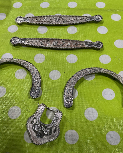 Headstall Western Silver Show. Ready for you to assemble