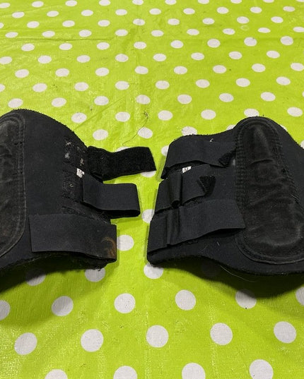 Splint Boots Black Size Medium