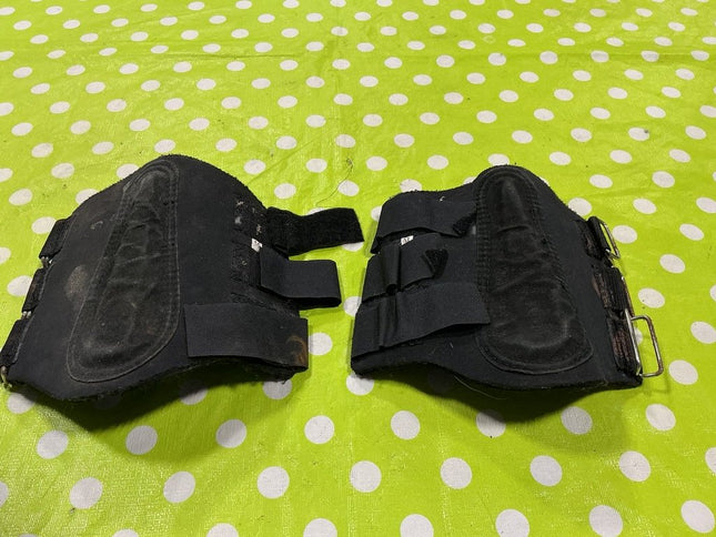 Splint Boots Black Size Medium