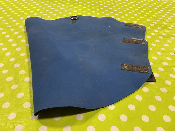 Neck Cover – Blue Neoprene (Some Rips) | Used, Acceptable