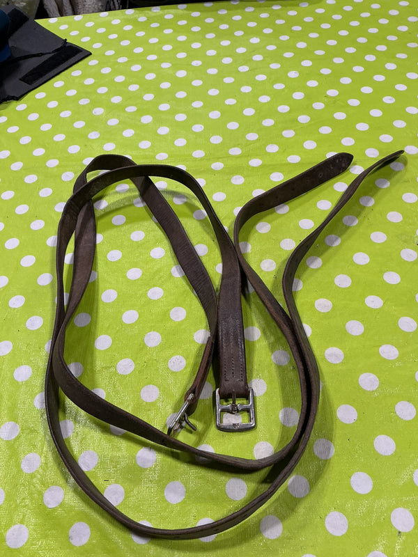 English Stirrup Leathers – Set of 2 | Used, Acceptable