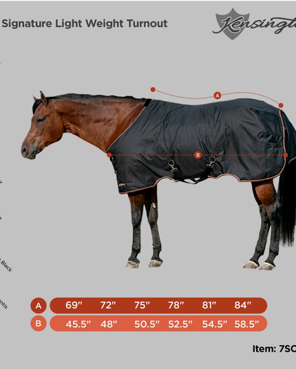 Winter Coat 80G 81" Deluxe Black-Kensington