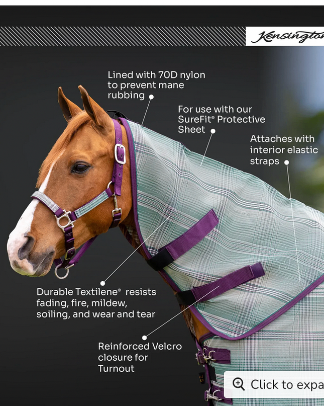 Fly Neck Signature Protective | lavender-mint / Large - Kensington