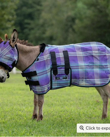 Fly Sheet Mini & Mini Donkey Kensington| lavender-mint / 42