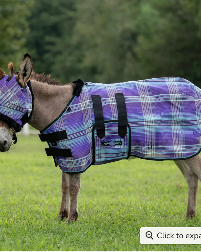 Fly Sheet Mini & Mini Donkey Kensington| lavender-mint / 42