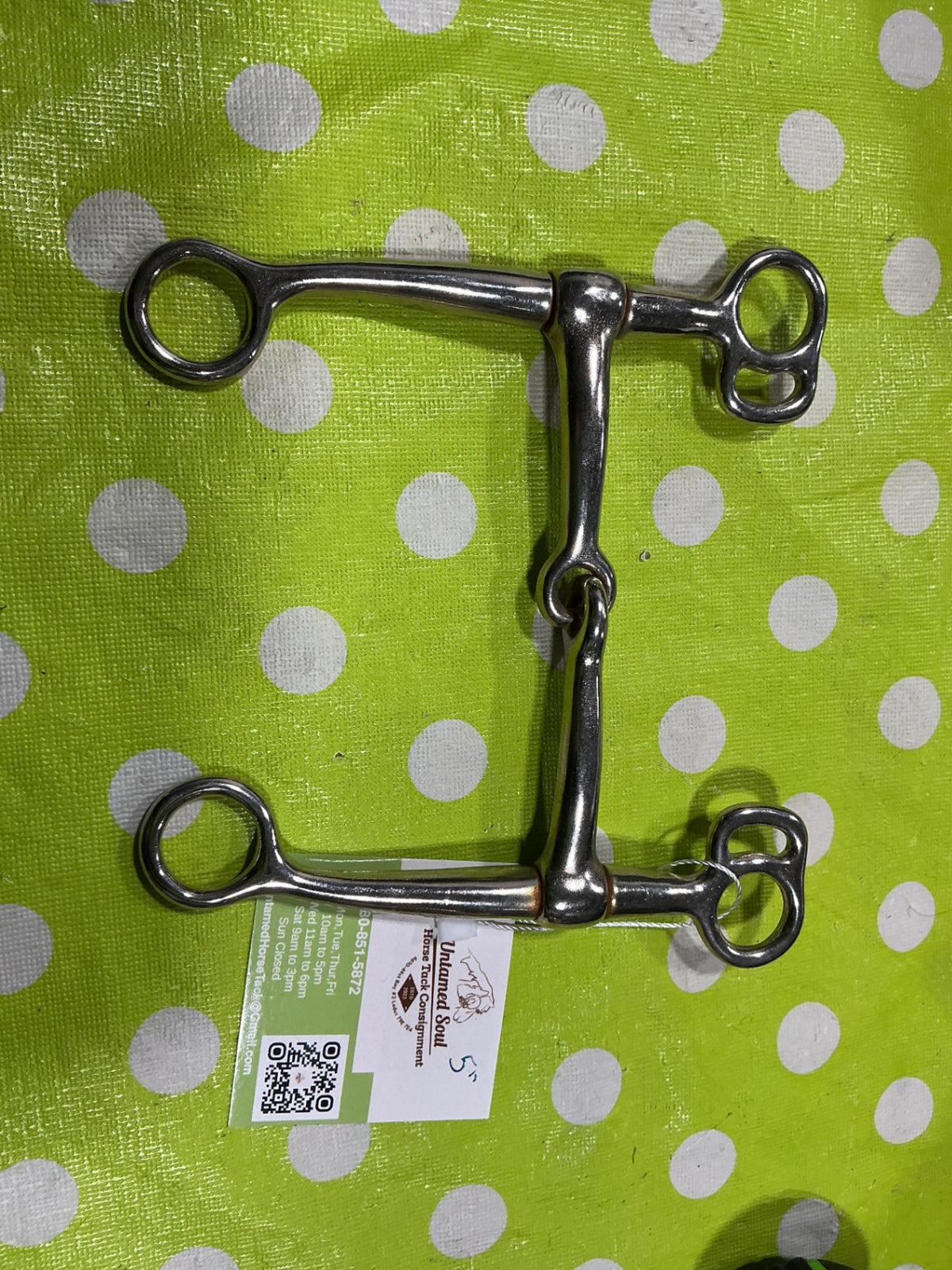 Bit Tom Thumb Snaffle 5"